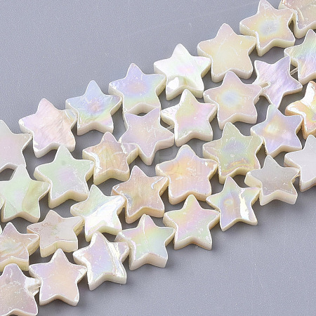 Freshwater Shell Beads Strands X-SHEL-N026-08A-1