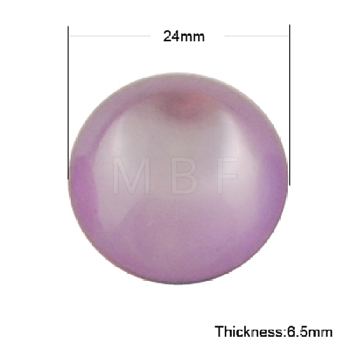 Resin Cabochons CRES-R062-24mm-4-1