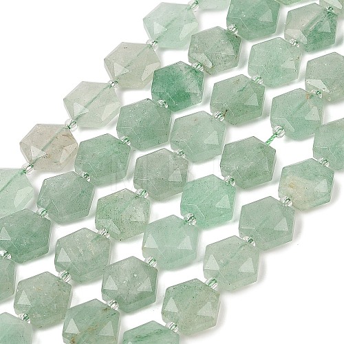 Natural Green Aventurine Beads Strands G-G144-A04-01-1