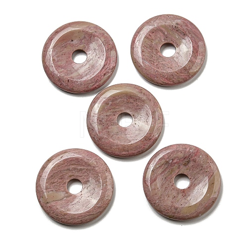 Natural Rhodonite Pendants G-P532-01A-16-1