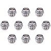 Tibetan Silver Alloy Beads PALLOY-PH0005-24-WH-1