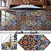 PVC Tiles Moroccan Design Self-Adhesive Wall Stickers PW24030226373-1