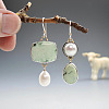 Alloy Enamel Dangle Earrings FS-WG6E131-12-1
