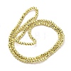 Electroplate Glass Beads Strands X-EGLA-D030-15A-03-4