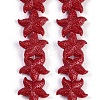 Synthetic Coral Dyed Carved Beads Strands CORA-K009-06B-04-1