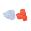 Frosted Transparent Acrylic Beads SACR-T362-01B-2