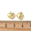 Brass Micro Pave Cubic Zirconia Pendants KK-P290-60G-02-3