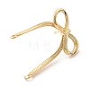 Brass Stud Earring Finding KK-U061-14B-G-3