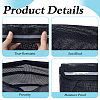 Cloth Boat Mesh Storage Bags AJEW-WH0696-496-3