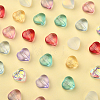 100Pcs 10 Colors Transparent Glass Beads GLAA-CJ0001-56-4