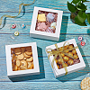 Square Foldable Creative Cardboard Box LS-CON-WH0086-17B-01-5