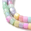 Rainbow Color Dyed Natural Freshwater Shell Beads Strands X1-SHEL-G018-02D-3