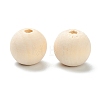 Natural Unfinished Wood Beads WOOD-XCP0001-19D-2