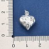 925 Sterling Silver Pendants STER-P071-15S-4