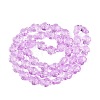 Transparent Glass Beads Strands DGLA-N021-02A-07-2
