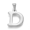 Non-Tarnish 304 Stainless Steel Pendants STAS-F106-95P-D-01-1