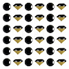 1 Bag Pointed Back Glass Rhinestone Cabochons RGLA-TADJ0001-01A-01-1