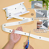 1Pc Cloth with Stainless Steel Wave Fold Curtain Tape FIND-PH0060-17B-3