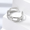 304 Stainless Steel Cuff Open Rings RJEW-P188-02C-P-3