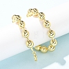 Brass Ball Chain Necklaces for Men Women NJEW-H089-01G-2