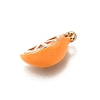 Alloy Enamel Charms ENAM-D303-03G-02-2