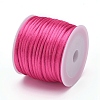 Nylon Satin Rattail Cords NWIR-L006-1mm-33-2