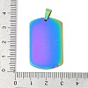 Ion Plating(IP) 304 Stainless Steel Pendants LS-STAS-I311-03A-RC-3