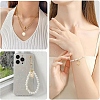14Pcs 14 Colors Electroplated Natural Mixed Shell Pendants BSHE-YW0001-21-6