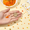 900Pcs 9 Colors Thanksgiving Day Theme Glass Beads Strands EGLA-SP0001-36-4