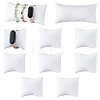 10Pcs 2 Styles Leather & Velvet Pillow Jewelry Bracelet Watch Displays BDIS-DC0001-01-1