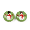 Christmas Handmade Lampwork Enamel Beads LAMP-C020-03H-2