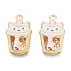 Alloy Enamel Pendants ENAM-N059-81-2