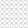 304 1000pcs Stainless Steel Open Jump Rings STAS-SP0001-71A-1