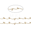 Handmade Brass Scalloped Bar Chains CHC-I027-02G-1