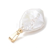 3Pcs 3 Styles Baroque Natural Keshi Pearl Pendants PALLOY-JF04956-5
