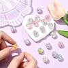 20Pcs Resin Imitation Cat Eye Beads RESI-YW0006-08-5