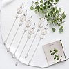 10Pcs Brass Brooches JEWB-CP00003-7