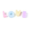 Imitation Jelly Acrylic Beads OACR-N150-28-3