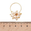 Natural Cultured Freshwater Pearl Finger Rings RJEW-JR01002-3