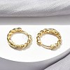 Brass Micro Pave Clear Cubic Zirconia Hoop Earrings EJEW-C182-05B-G-3