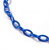 Personalized ABS Plastic Cable Chain Necklaces NJEW-JN03220-05-3