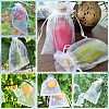 30pcs Large Organza Pouches Portable Shoes Bag Travel Storage Drawstring Bags OP-SP0001-03A-04-7