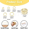 10 Styles Iron Open Jump Rings IFIN-YW0003-60A-2