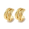 Brass Multilayer C-Shaped Cuff Earrings EJEW-D332-05D-G-4