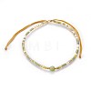 Glass Seed Beads Bracelets BJEW-E360-01-2