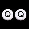 Opaque Acrylic European Beads AC-CBA3BDD-01Q-1