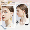 925 Sterling Silver Stud Earring Findings STER-BBC0009-91C-5