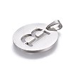 Non-Tarnish 201 Stainless Steel Pendants STAS-L221-33B-2