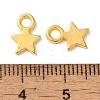 Tibetan Style Alloy Charms TIBEP-A123046-G-FF-3