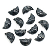 Carveing Face Crescent Moon Natural Labradorite Display Decorations MATO-PW0001-015C-1